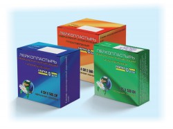 Лейкопластырь фиксирующий на нетканой основе р. 2.5смх500см