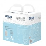 Подгузники-трусики для взрослых, YokoSun (ЙокоСан) р. XL  (130-170 см) 10 шт